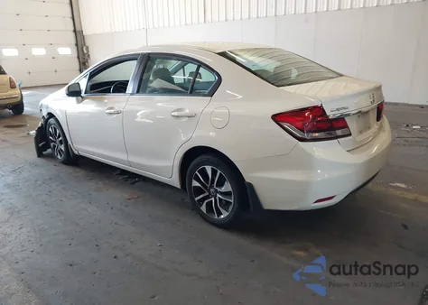 2015 Honda Civic Ex из США, поврежденный, VIN 2HGFB2F81FH523207